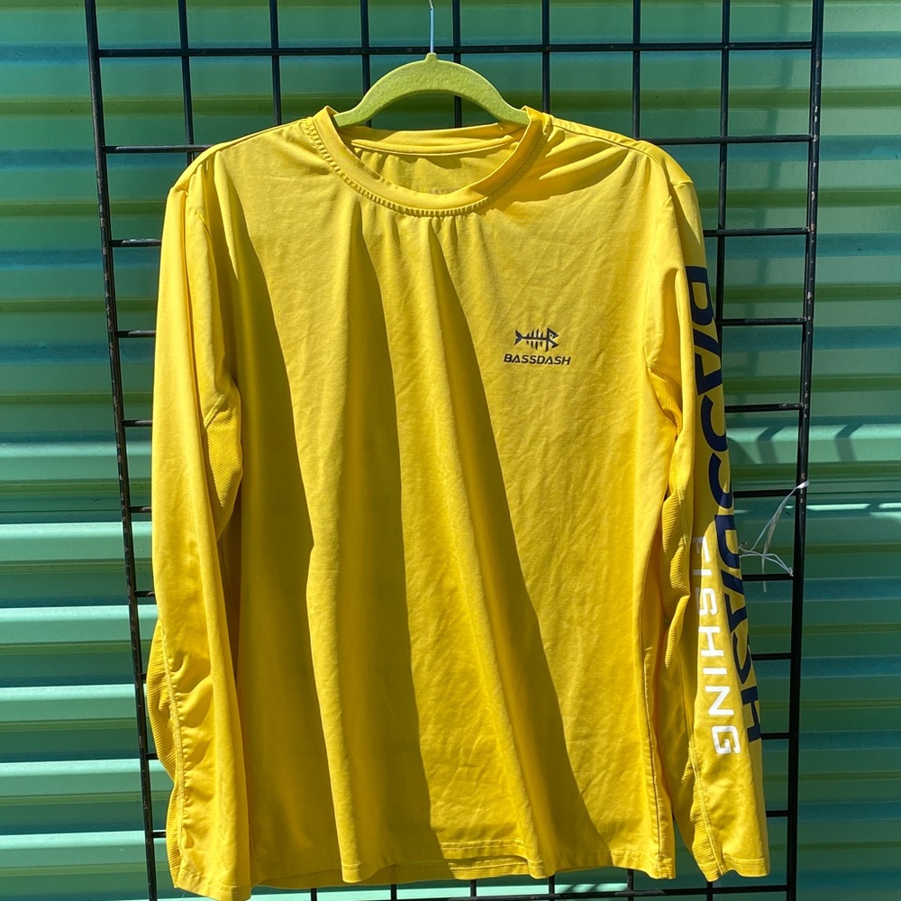 Bass Dash Yellow Long Sleeve Tee